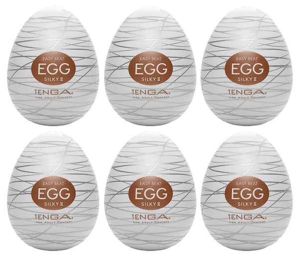 Tenga Egg Silky II Pack of 6