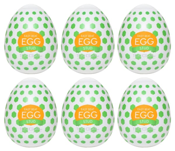 Tenga Egg Stud Pack of 6