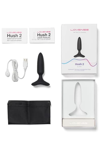 Lovense Hush 2 XS 25mm Fjernstyret analvibrator