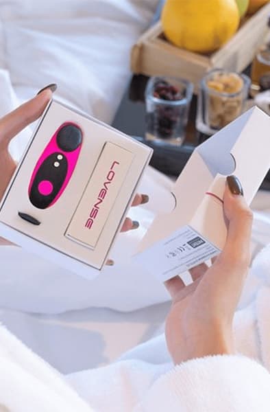 Lovense Ferri Remote Controlled Panty Vibrator Trusser med vibrator