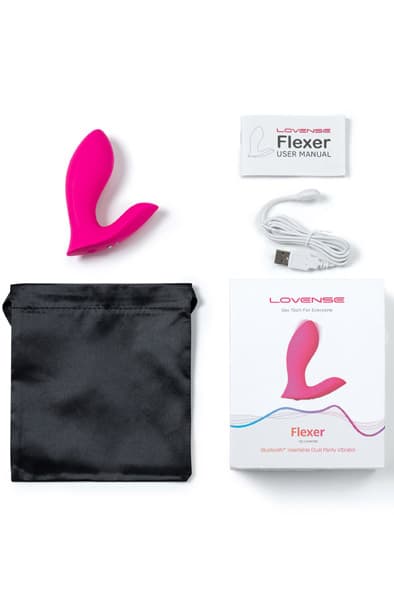 Lovense Flexer G-Spot & Clit Panty Vibrator Fjernstyrt vibrator