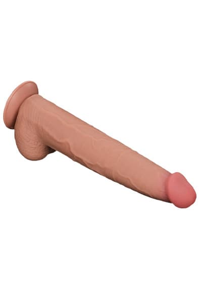 Lovetoy Dual Layer Sliding Skin Dildo 34 cm XL dildo