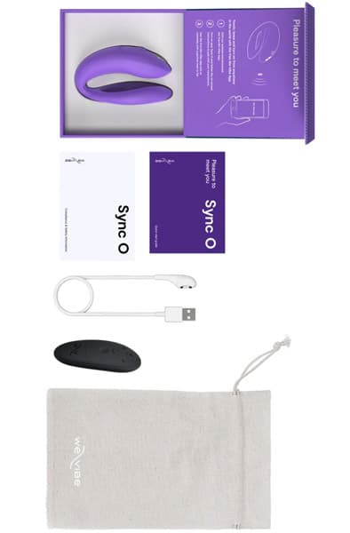 We-Vibe Sync O Purple Langaton pari vibraattori