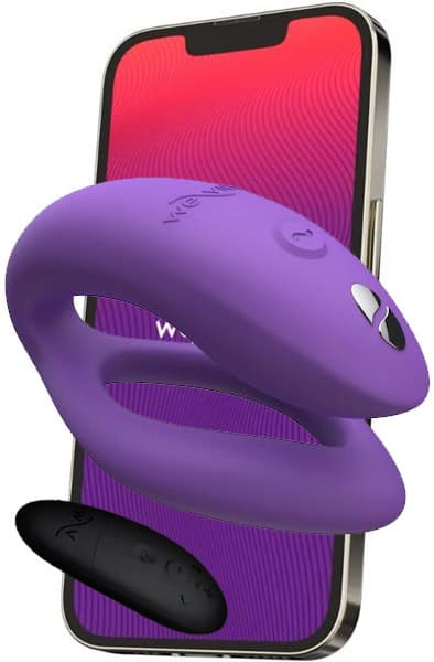 We-Vibe Sync O Purple Fjernstyret parvibrator