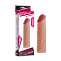 Miniatyrbild 1 av 6: LOVETOY PLEASURE X-TENDER PENIS SLEEVE HUDFARVET