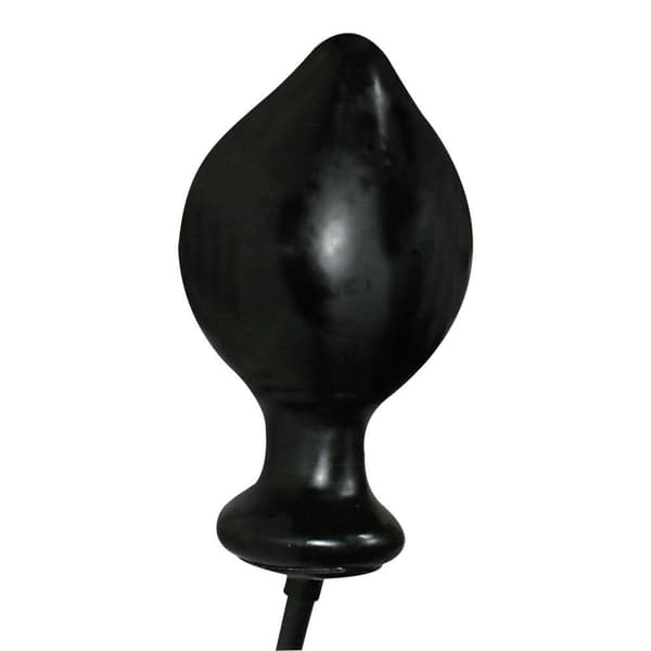 Anal Expert Oppustelig Anal-plug Sort