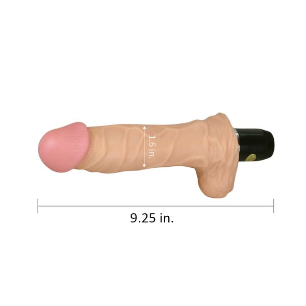 LOVETOY DILDO FLEXI VIBRATOR 23,5CM