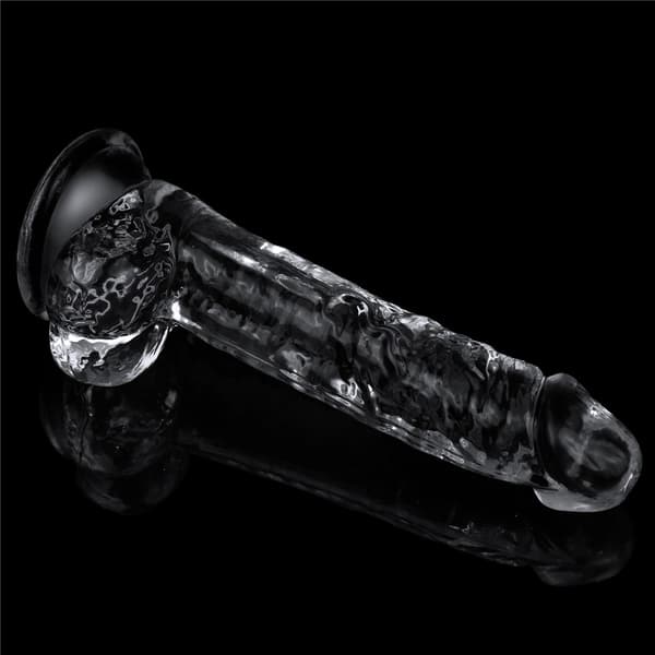 LOVETOY FLAWLESS DILDO 19CM – GENNEMSIGTIG