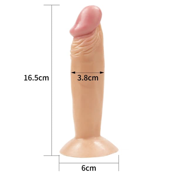 LOVETOY ENDURO REALISTISK DILDO 16,5 CM