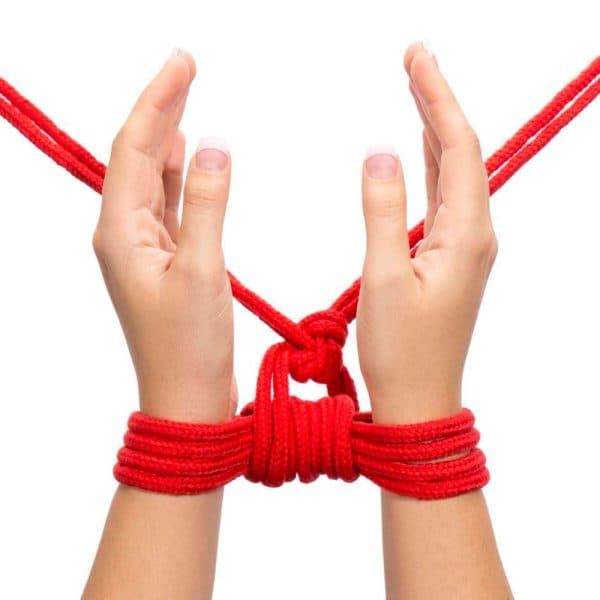 LOVETOY BONDAGE REB 10 M RØD