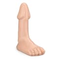 Miniatyrbild 1 av 4: Plug anal - Fotälskare - Beige - Mjuk PVC - 22,5 cm - Realistiska detaljer