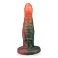 Miniatyrbild 4 av 4: Whlomor Multicolored Alien Sugkopp Dildo - Silikon - Böjd - Stimulerande