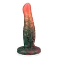 Miniatyrbild 1 av 4: Whlomor Multicolored Alien Sugkopp Dildo - Silikon - Böjd - Stimulerande