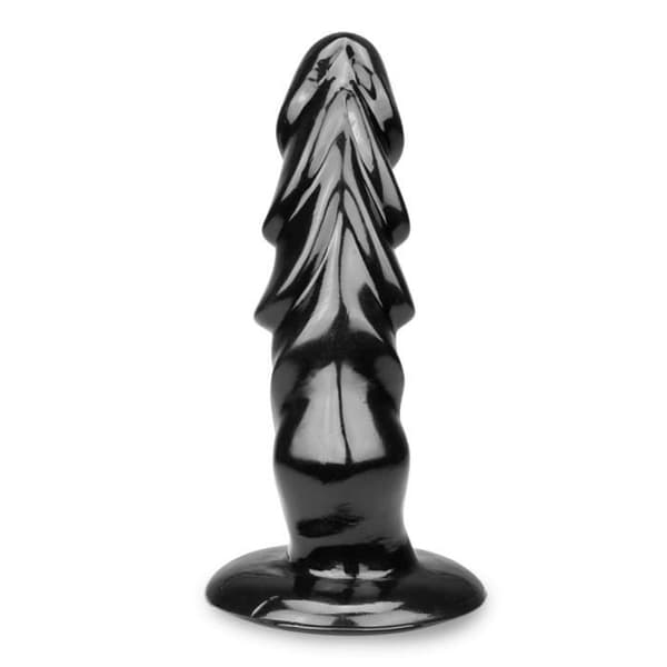Drak sugkopp dildo 19,0cm - LOVE AND VIBES Collection Svart