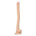 Miniatyrbild 4 av 4: Ultra lång dildo Snake 35,0 cm ljus hud