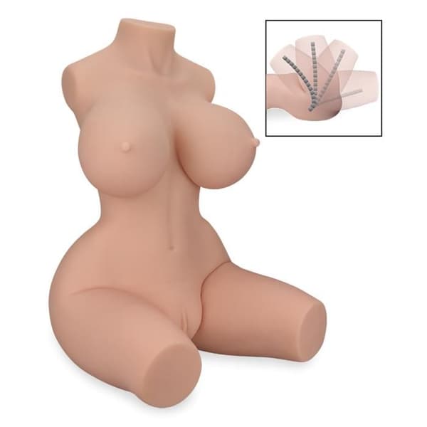Realistisk byst byst Tracy 7,8 kg