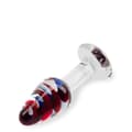 Miniatyrbild 3 av 4: Karusell Glas Butt Plug Multicolor