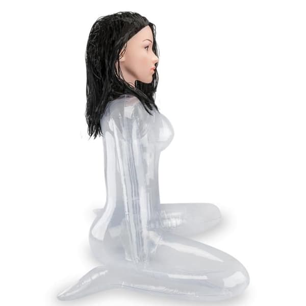 Sexig kamasutra genomskinlig vibratorflicka Julia