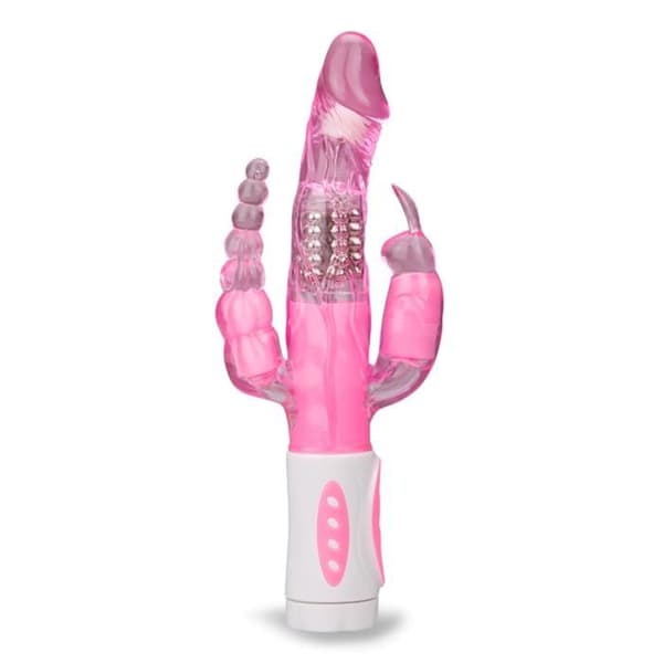 Trippelpenetrerande roterande kaninvibrator