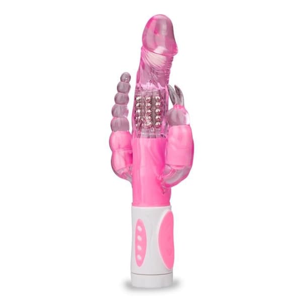 Trippelpenetrerande roterande kaninvibrator