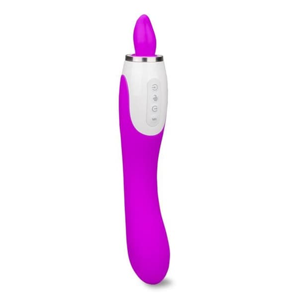 Vulva pump med tunga och Torch vibrator