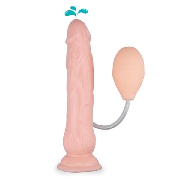 Realistisk dildosugkopp Ejakulator