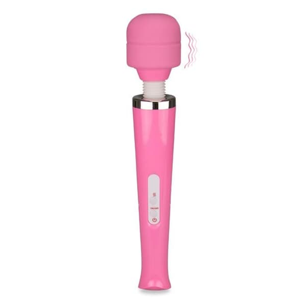 Kraftfull USB fantasy wand vibrator Rosa