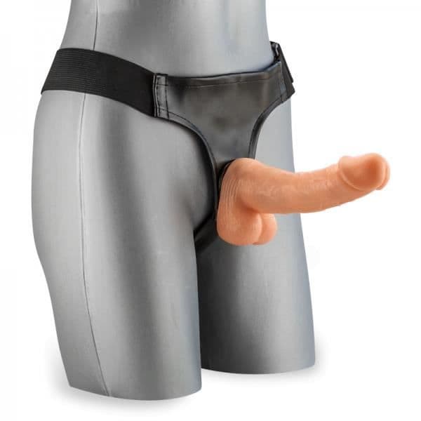 Gode Ceinture - KÄRLEK &amp; VIBBAR - Vac-U-Lock - Realistisk - XXL - Justerbart Sel