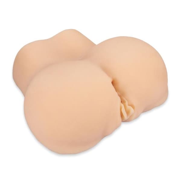 Sexleksak - LOVE AND VIBES - Realistiska rundade skinkor - Dubbel penetration - TPR - 2,5 KGS