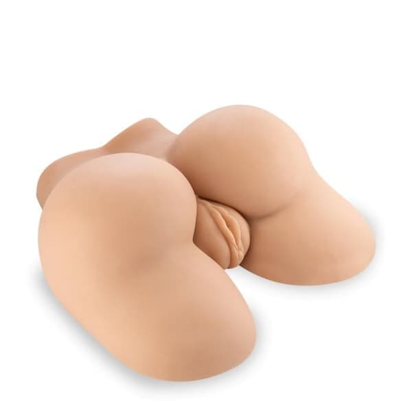 Sextoy - KÄRLEK & VIBRATIONS - Silikon Rumpa 13 Kgs - Realistisk Vagina och Anus - icke engångsanvändning - Optimal hygien