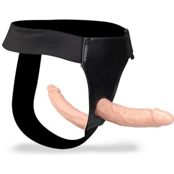 Zane Light Skin Double Strap-on Dildo