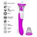 Miniatyrbild 3 av 4: Vulva pump med tunga och Torch vibrator