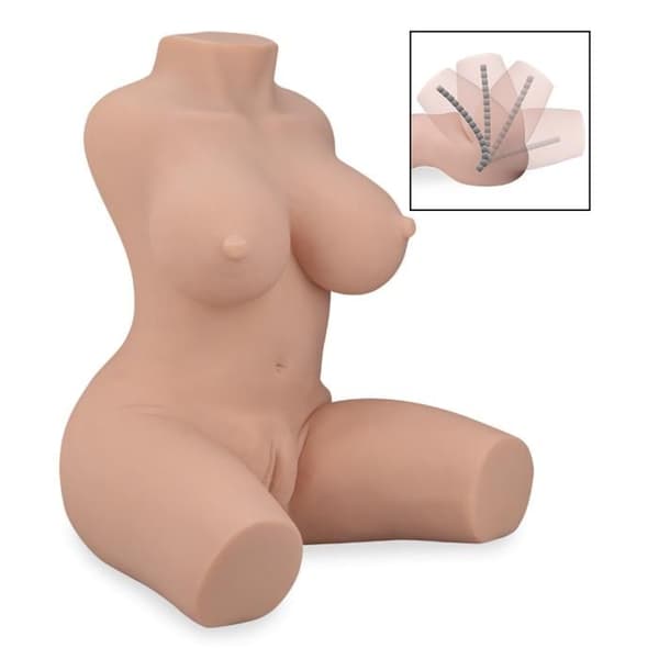 Realistisk byst med ram Sue 4,7 kg