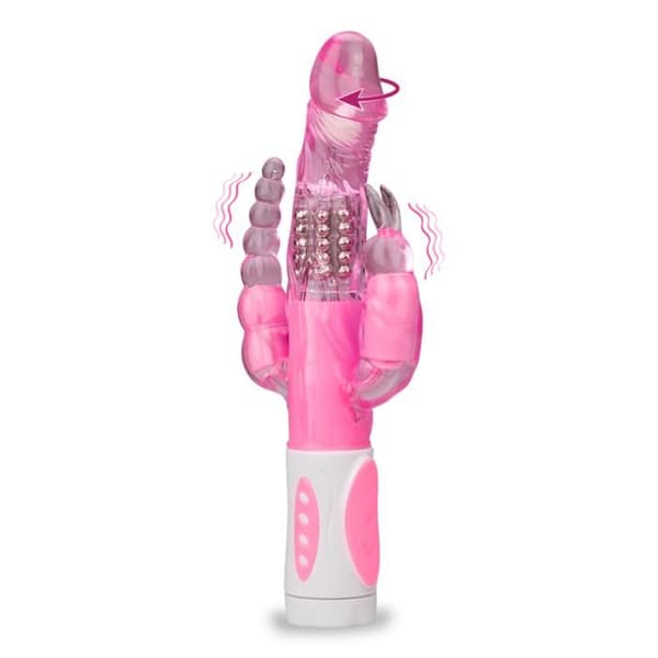Trippelpenetrerande roterande kaninvibrator