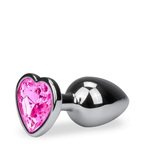 Rosebud Jewel Heart Small-Rose Quartz Non Rose Quartz