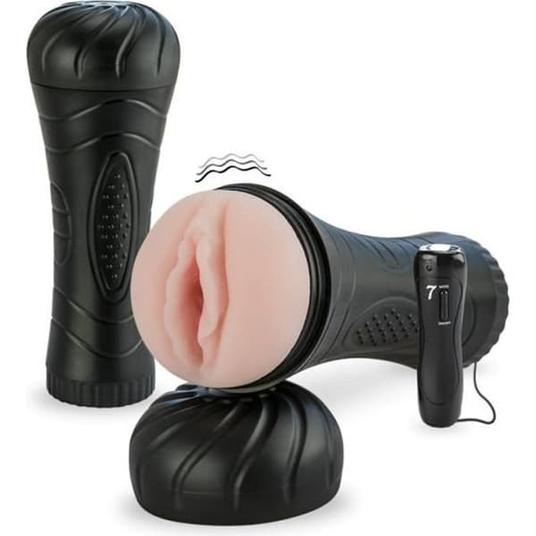 Masturbator - KÄRLEK OCH VIBBAR - Vibrerande Vagina - Svart
