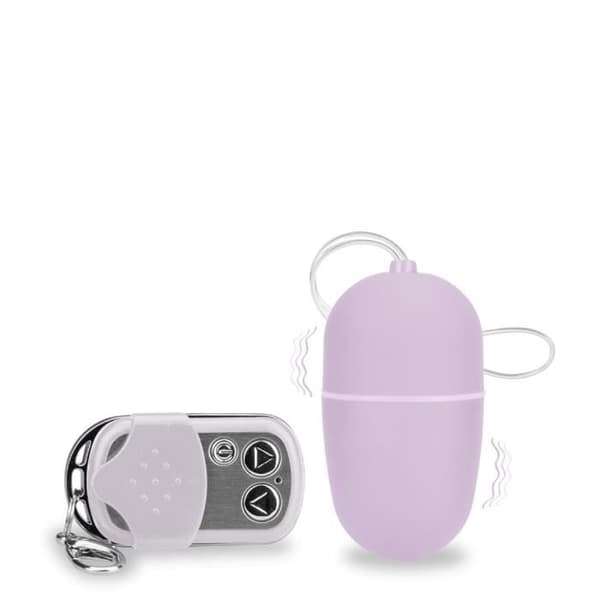 Lila fjärrstyrt vibrerande ägg