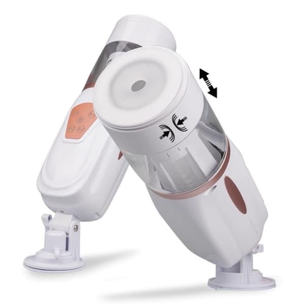 Masturbator - LOVE AND VIBES - Telescopic Comes & Comes - 10 funktioner - 5 hastigheter - Airbag