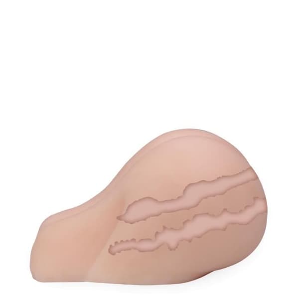 Liten rumpa realistisk böjd onanist Beige