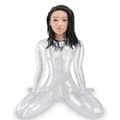 Miniatyrbild 1 av 4: Transparent Vibrating Kamasutra Doll Vagina - LOVE &amp; VIBES - Innovative and Exciting - Silicone - Height 78 cm