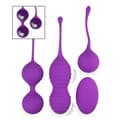 Miniatyrbild 1 av 3: Sweetheart Vibrating Geisha Ball Trio - Eroballs Violet Collection