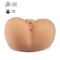 Miniatyrbild 2 av 3: Sextoy - Kärlek och Vibbar - Realistisk silikon med stor bakdel - 6,5 kg - Nodulerad vagina och räfflad anus