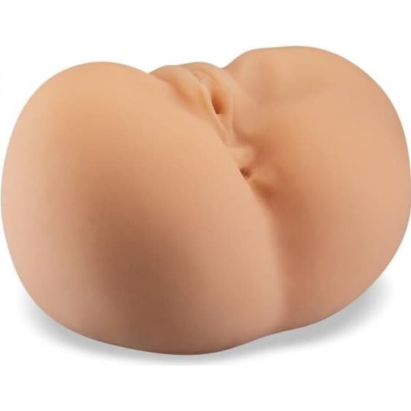 Sextoy - Kärlek och Vibbar - Realistisk silikon med stor bakdel - 6,5 kg - Nodulerad vagina och räfflad anus
