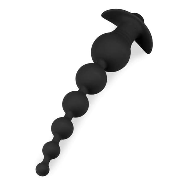 Torn vibrerande radband anal plugg