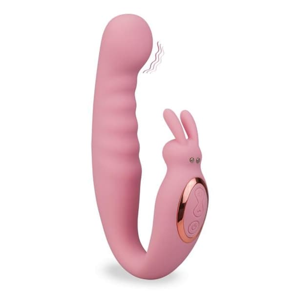 Sweet Bunny Curved G-Spot Vibrator - Mr. Rabbit Rose Collection