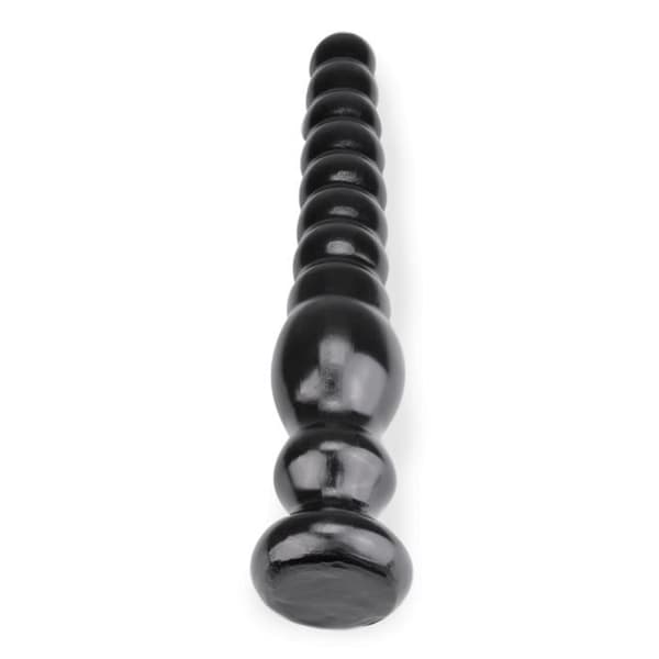 Analplugg - Ezio - Svart - PVC - 25,9 cm - Progressiv diameter 2,3 till 4,0 cm
