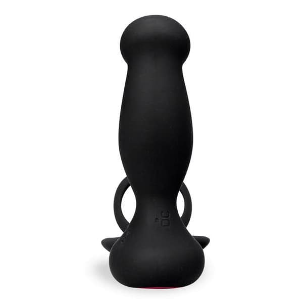 Prostata sexleksak med trådlös fjärrkontroll cockring