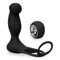 Miniatyrbild 3 av 6: Prostata sexleksak med cockring trådlös fjärrkontroll No Black