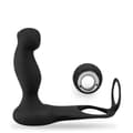 Miniatyrbild 1 av 6: Prostata sexleksak med cockring trådlös fjärrkontroll No Black
