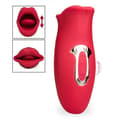 Miniatyrbild 2 av 4: Feminine Clitoral Vibrator - Sweet Kiss vibrerande mun och tunga klitorisstimulator